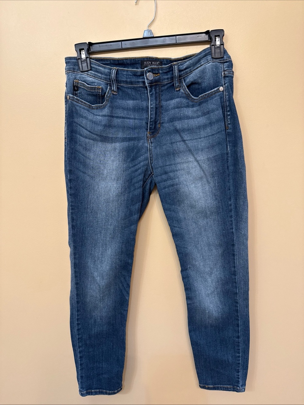 Judy Blue Medium Blue Ankle Skinny Jeans